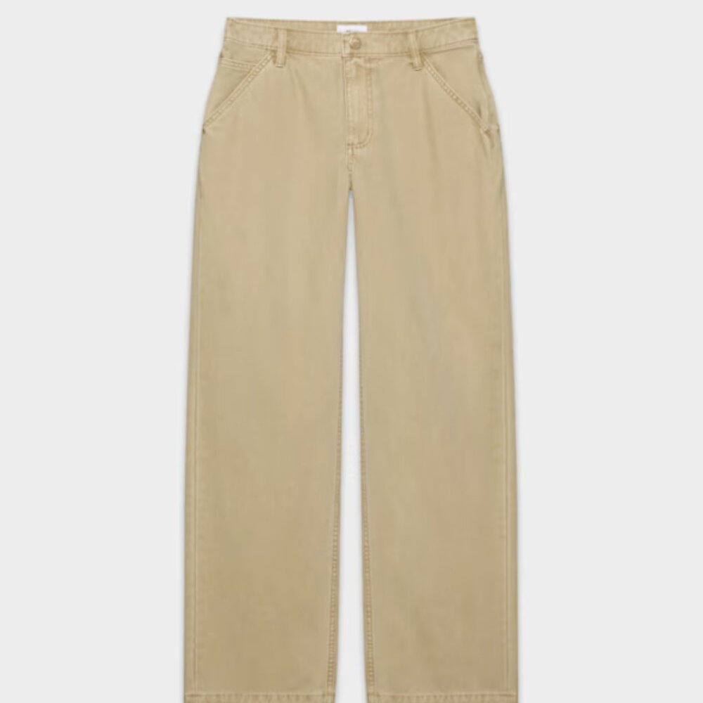TNA Low-rise cotton canvas carpenter pants
